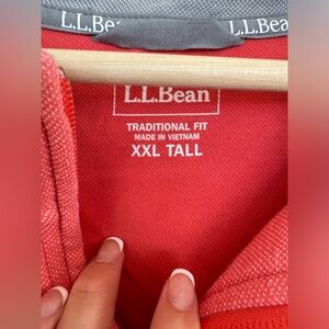 Men’s LL Bean Quarter Zip